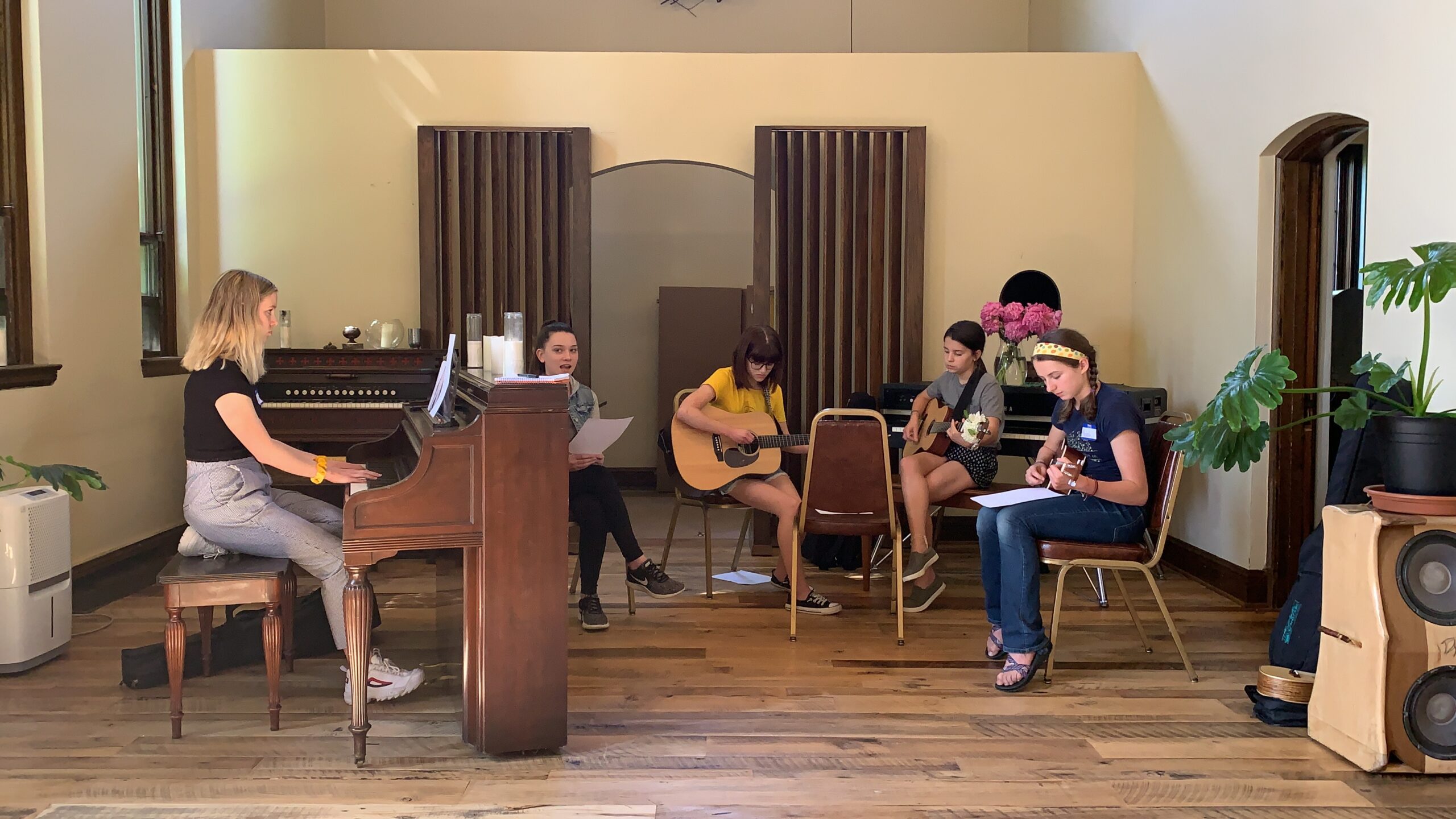 turn it up rock camp